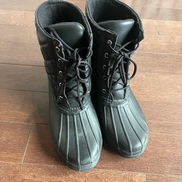 Sperry topsider black boots - Picture 7 of 10